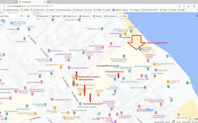 Bavaro Beachfront Penthouse 4 bdr/5 Bth 10+ Guests