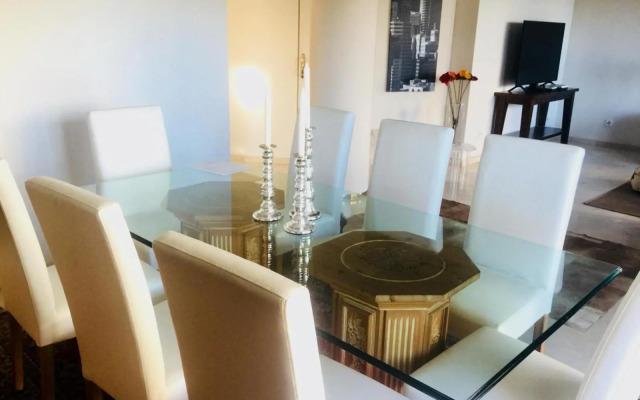 Marbella downtown next to the sea