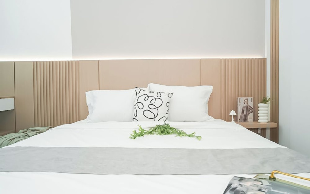 Japandi Style Studio Apartment At B Residence Grogol