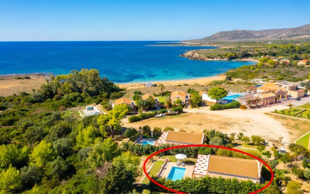 Nafsika Beach House Large Private Pool Walk to Beach Sea Views A C Wifi Car Not Required - 1880