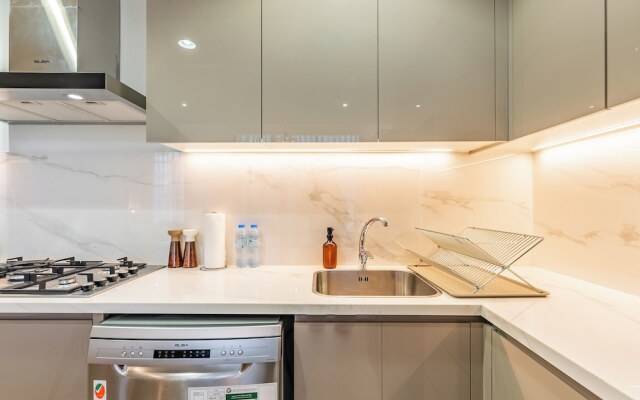 Condo With Burj Khalifa View In City