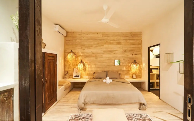 Fabulous 3BR Boho-chic Style, Umalas With Staff