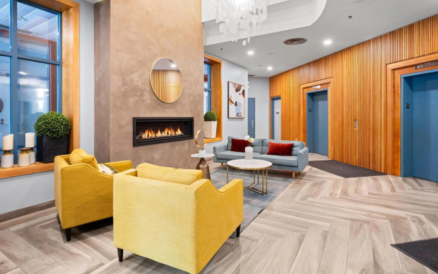 Alpenglow Lodge Studio Separate Living Area by MVA