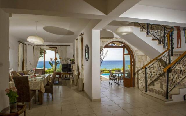 Villa Minoas Large Private Pool Walk to Beach Sea Views A C Wifi Eco-friendly - 2565