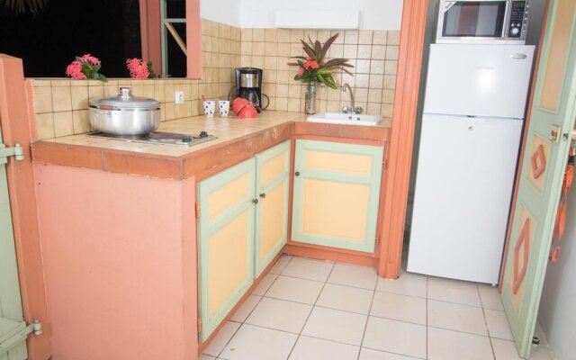 Studio In Sainte Anne With Wonderful City View And Furnished Terrace 310 M From The Beach