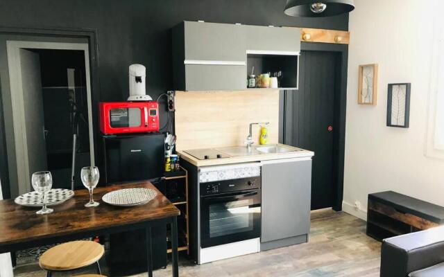 Appartement 2/3 pers, centre ville avec parking.