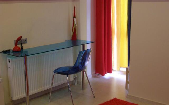 Room in a neoclassical house - ladybug