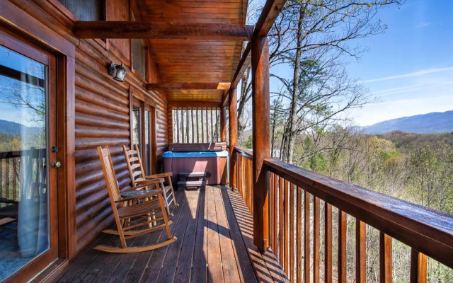 Constellation Station View Hot Tub Fireplace