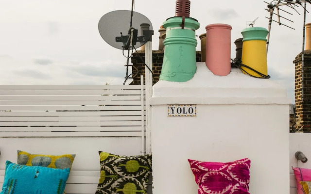 Quirky 2 Bedroom Portobello House With Roof Terrace