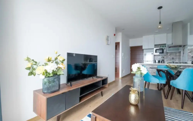 Modern 1 BR Barranco Apartment High Floor
