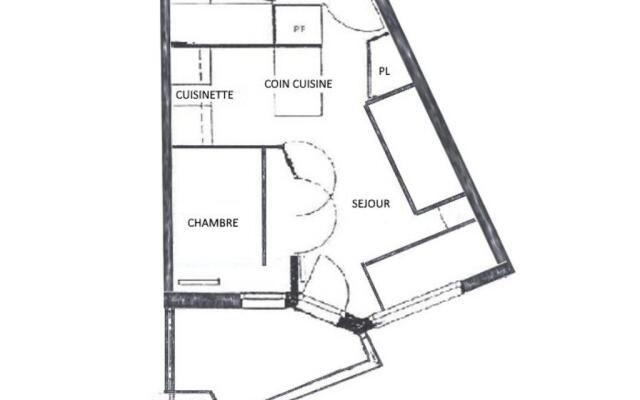 Appartement Les Menuires, 2 pièces, 4 personnes - FR-1-452-261