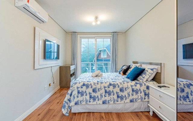 Incrível apartamento a 500m da Rua Coberta