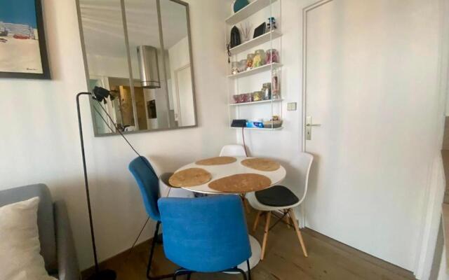 Vue Mer L'aiglon T2 Balcon Parking Prive