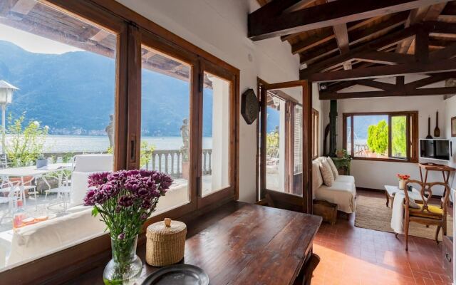 Terrace on Orrido di Nesso Waterfall