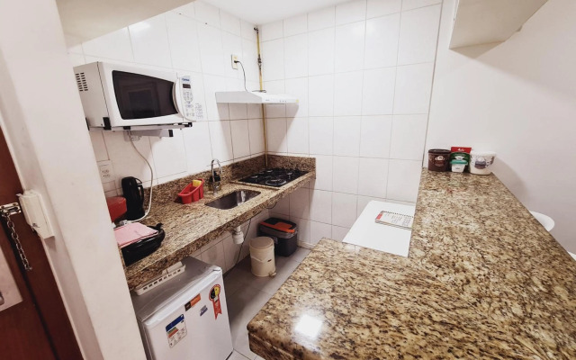 Flat Pasárgada 712, Free Bikes, pé na praia