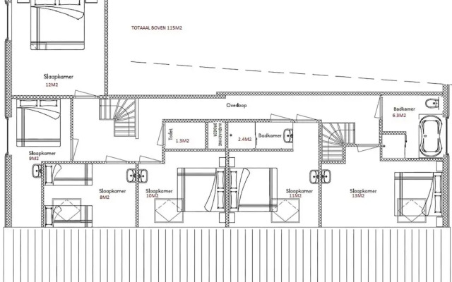 Lovely Apartment on Ameland Near Nes