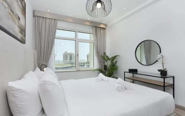 Luxe 1BR w Palm Skyline View Easy Mall Access - Apartment in ดูไบ - Photo 5