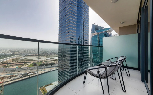 Zada Tower 1Br With Dubai Canal View