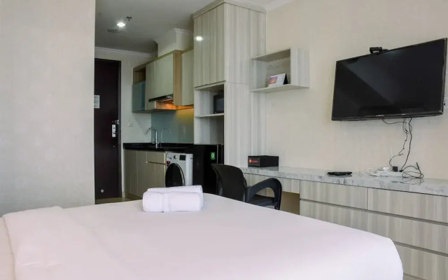 Strategic and Minimalist Studio at Menteng Park Apartment