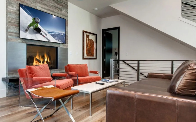 Ski Side Stunner with Pool by RedAwning