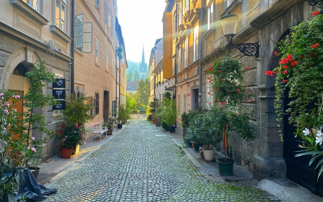 1BR Apartment on the Most Beautiful Street in Ljubljana Center