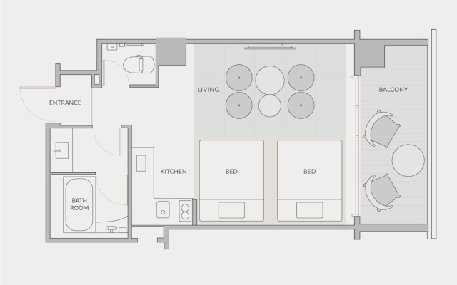 Executive Twin room (트윈 침대 2개) 사진 1