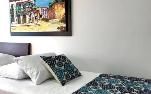 Apto con Balcón y Vista al Mar