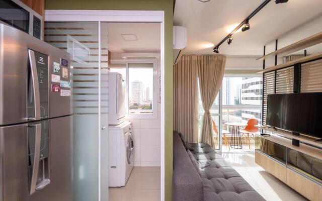 Flat acolhedor no Setor Bueno - TH0903