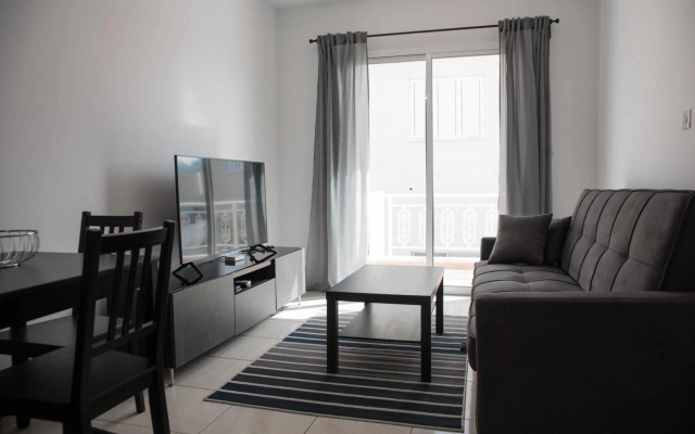 Renovated one bedroom apartment in Paphos with pool