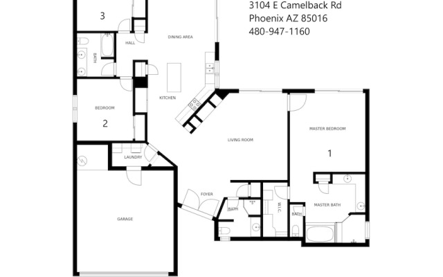 Just Listed! Kierland Home w Htd Pool and Hot tub