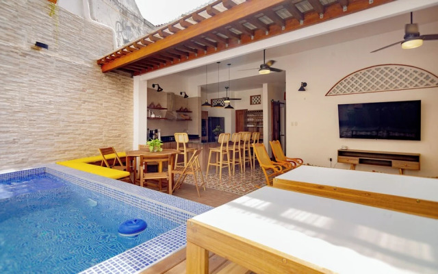 Casa Antigua 3Cm 1 En Getsemani Y Piscin