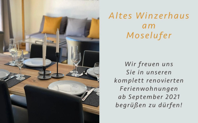 Altes Winzerhaus am Moselufer - Sonnenlay