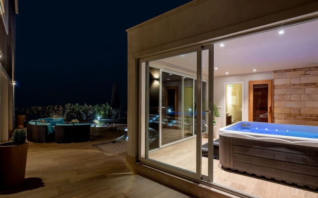 Inland villa Senses with pool and spa