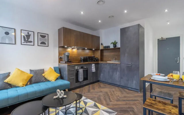 Modern 1-bed in Birmingham's Jewellery Quarter