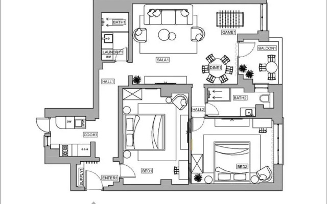 Stunning 2BR With Balcony on Piata Universitatii