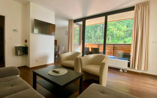 Útulný apartmán v blízkosti Mumlavských vodopádů