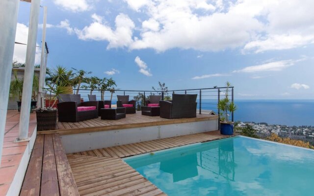 Villa With 5 Bedrooms In Saint Paul With Wonderful Sea View Private Pool Furnished Terrace