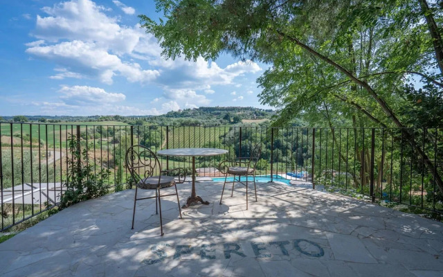 Ciliegino Apartment Pool Landscape View Montaione Toscana