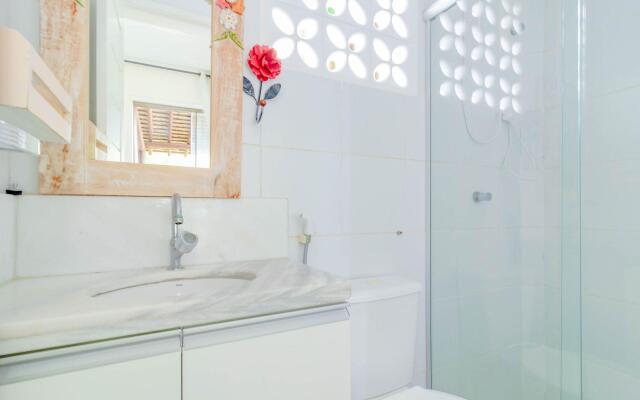 IT26 Bangalô Vista Mar 3 Suítes, Pé na Areia - Residencial Varandas do Mar