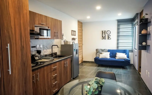 1BR Flat with Smart Access & Parking