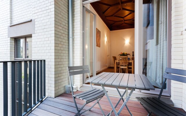 Downtown City Landmark Near Checkpoint Charlie