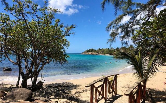 Villa d'une chambre avec piscine privee jardin clos et wifi a Sainte Luce a 1 km de la plage