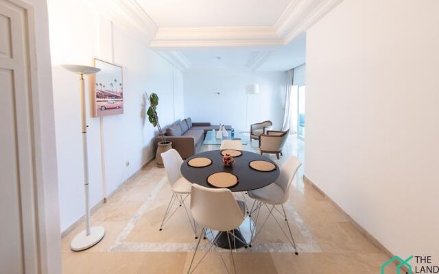 The Perfect View 2bds apt in Heart of Marsa Plage