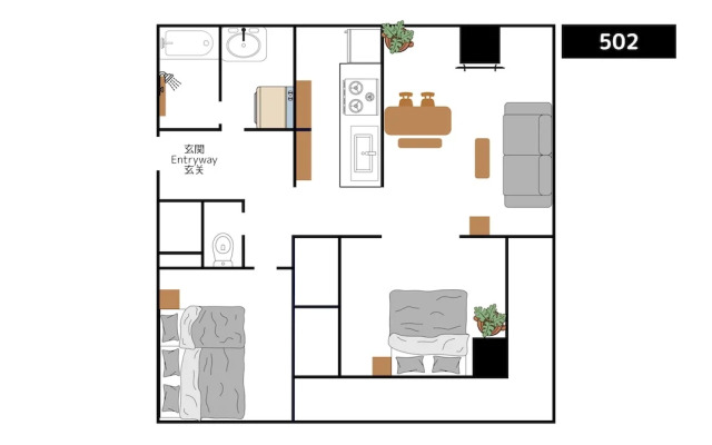 Starry Stay Suite Improve Nishimagome