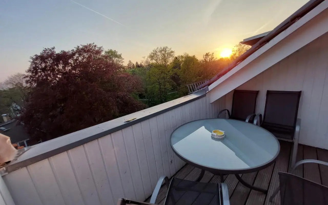 Fewo, 55 qm, voll ausgestattet, mit Süd-Loggia, Nähe Völkerschlachtdenkmal