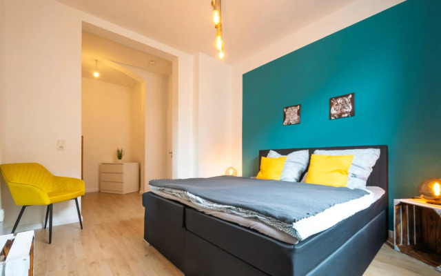 Zentral CITY Lage MODERN NETFLiX Küche WLAN, Hasselbachplatz, 4Schlafplätze