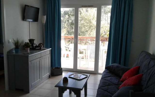 T2 Turquoise Ondres plage avec piscine et tennis