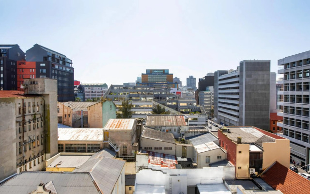 Eclectic Blue City View Apartment