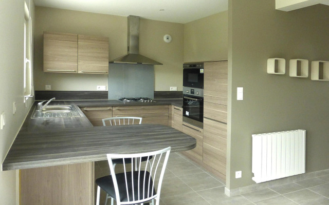Modern semi-detached house with terrace, Saint-Quay-Portrieux