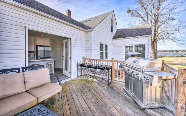 Portsmouth Waterfront Vacation Rental w/ Deck